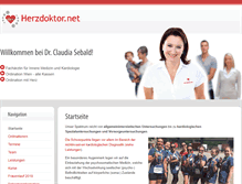 Tablet Screenshot of herzdoktor.net